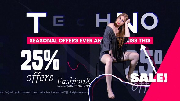 Stop Motion Fashion Intro broadcast-packages template preview