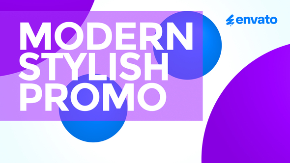 Modern Stylish Promo Openers template preview