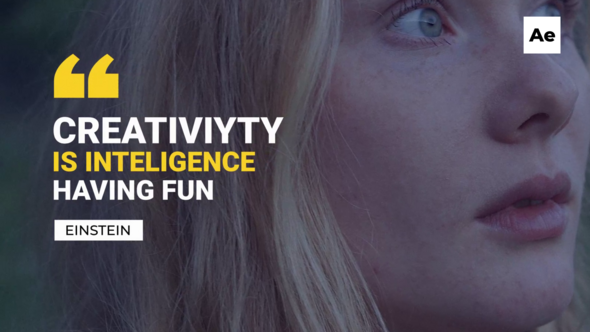 Quotes Titles /Ae Titles template preview