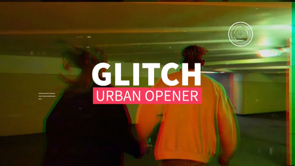 Glitch Urban Opener Openers template preview