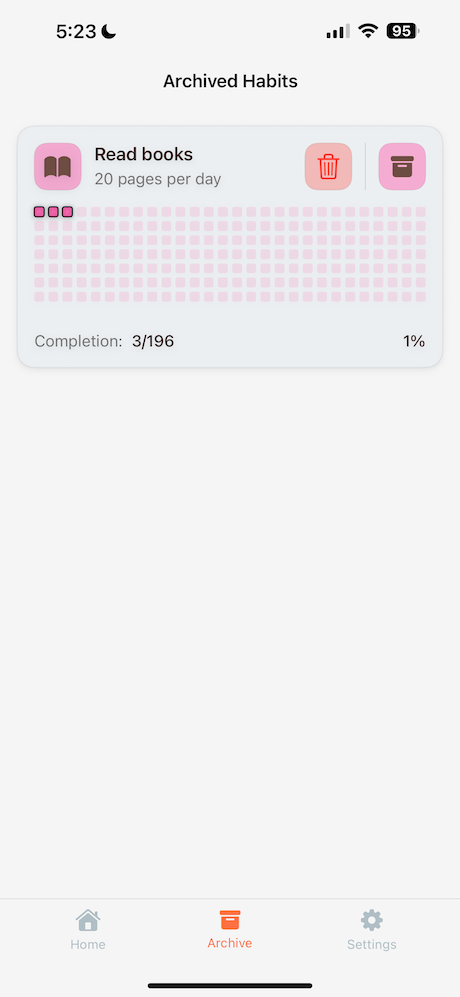 iOS 17 Swift Habit Tracker App | Habit App with Subscriptions (IAP) by ...