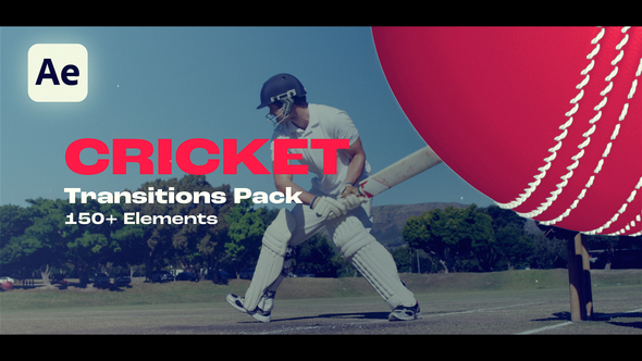 Cricket Transitions Elements template preview