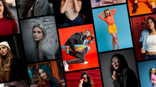 Mosaic Stomp-Mosaic Logo Elements template preview