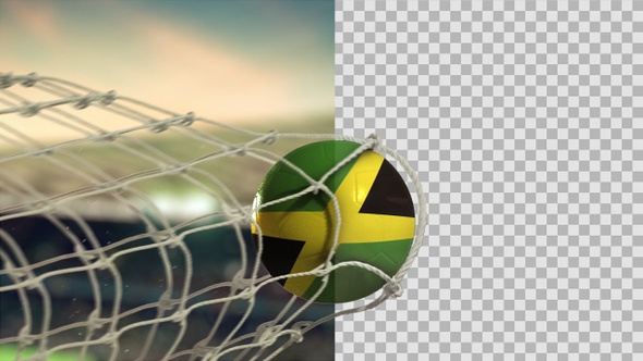 Soccer Ball Scoring Goal Day - Jamaica