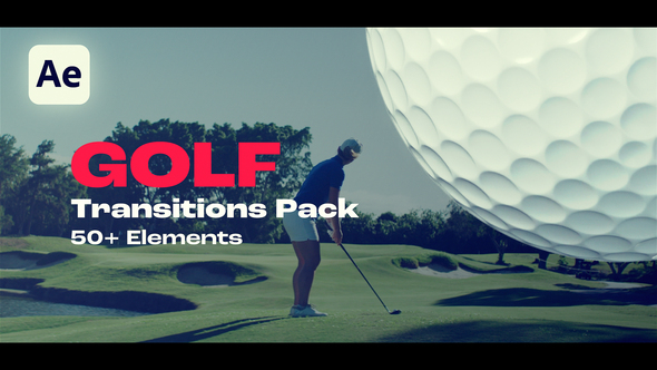 Golf Transitions Elements template preview