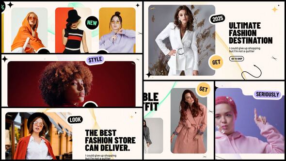 Fashion Slideshow broadcast-packages template preview