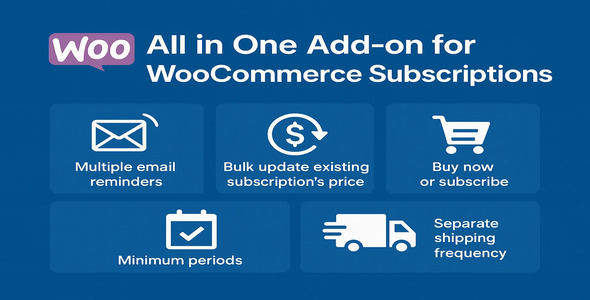 All in One Add-on for WooCommerce Subscriptions