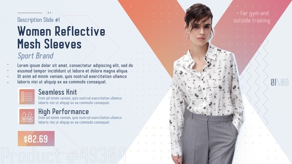 Online Sport Shopping Video Displays template preview