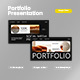 White Black Minimalist Modern Photographer Portfolio Presentation