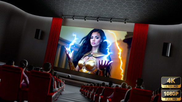 Cinema Screen Opener Openers template preview