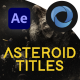 Asteroid Titles - VideoHive Item for Sale