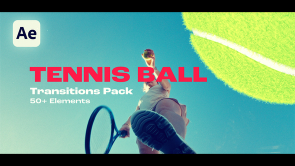 Tennis Transitions Elements template preview