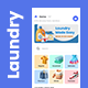 3 Apps | Multi Vendor Laundry Booking App UI Kit| Laundry Delivery App UI Kit | DeliWash 