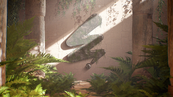 Ancient Forest Logo Logo Stings template preview