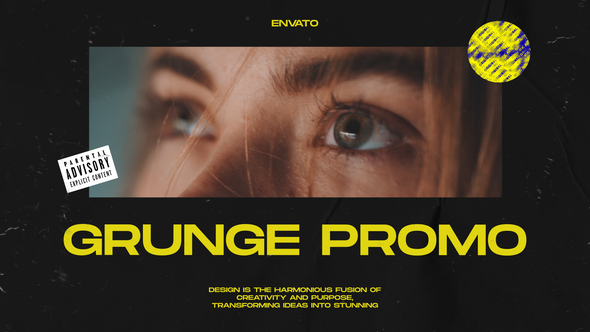 Grunge Promo Openers template preview