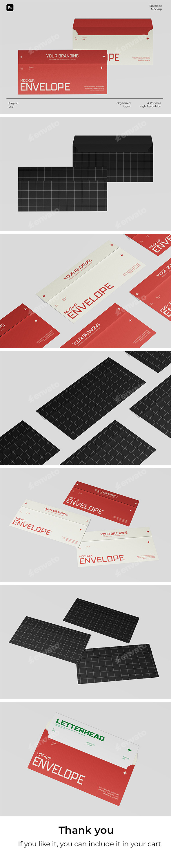 Envelope Mockup