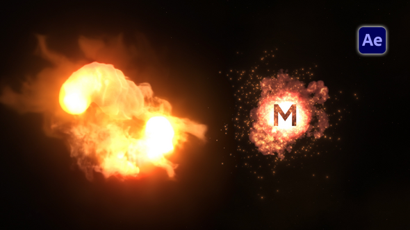 Fireball Logo Reveal Logo Stings template preview