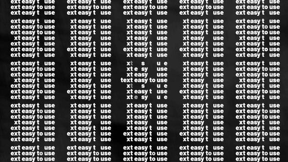 Kinetic Titles | After Effects Titles template preview