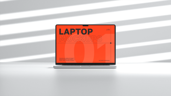Laptop Mockup Presentation Product Promo template preview