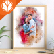 Watercolor Realistic Painting Action