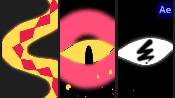 Snake Logo Opener | After Effects Logo Stings template preview