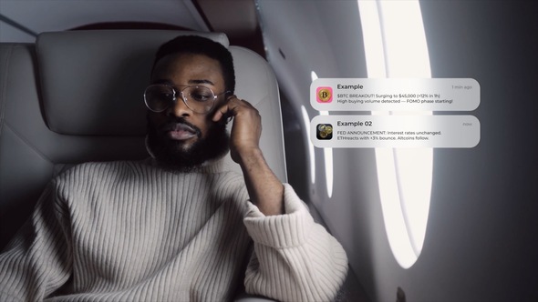 Crypto Pulse Titles template preview