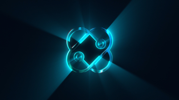 Logo Intro Light Logo Stings template preview