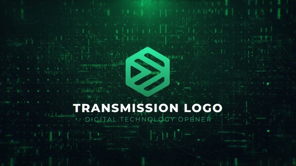 Signal Transmission Logo Logo Stings template preview