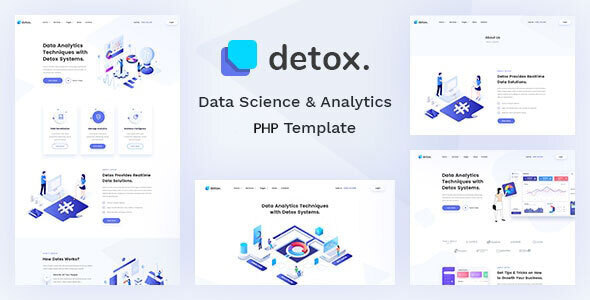 Detox – Data Science & Analytics PHP Template