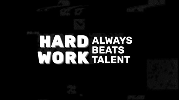 Elastic Text Animation | AE Titles template preview