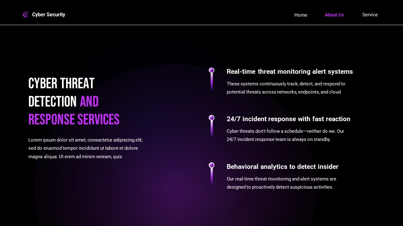 Cyber Security PowerPoint Template, Presentation Templates | GraphicRiver