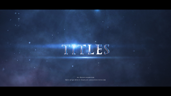 Epic Trailer Titles Titles template preview