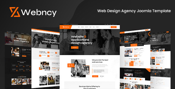 Webncy – Joomla 5 Web Design Agency Template