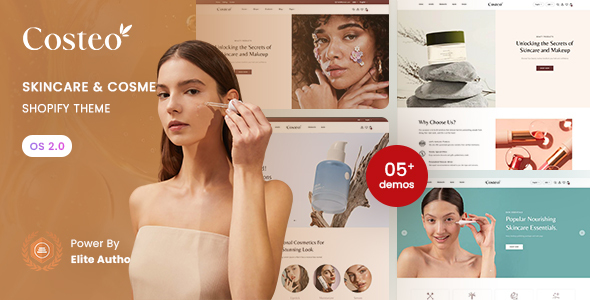 Costeo – Skincare & Cosmetics Shopify 2.0 Theme