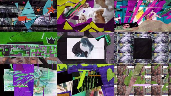 Expressionist Transitions Elements template preview