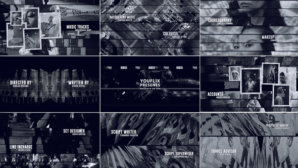Film Title Sequence | Crime Openers template preview