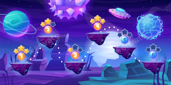 Space Game Level