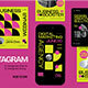 Yellow Black Utilitarian Business Instagram Set 