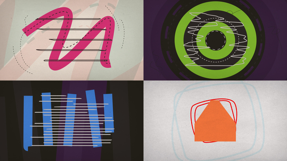 Colorful Logo Bumper Logo Stings template preview