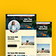 Travel Tourism Website Landing Page 