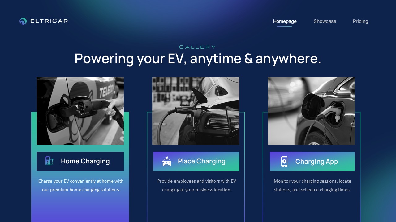 Electric Car Google Slide Template, Presentation Templates | GraphicRiver