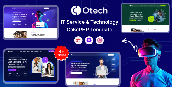 oTech – CakePHP IT Solutions & Technology Startup Template