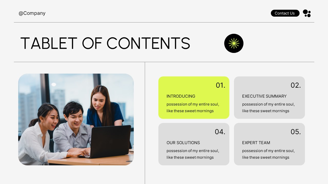 Black Green Modern Digital Pitch Deck Google Slides, Presentation Templates
