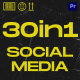 30in1 Social Media Collection Mogrt - VideoHive Item for Sale