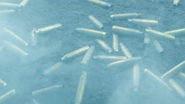 Battlefield With Bullets And Smoke alt