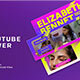 Purple Pink Bold Beauty Vlogger Youtube Cover 