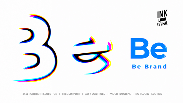 Ink Logo Intro Logo Stings template preview