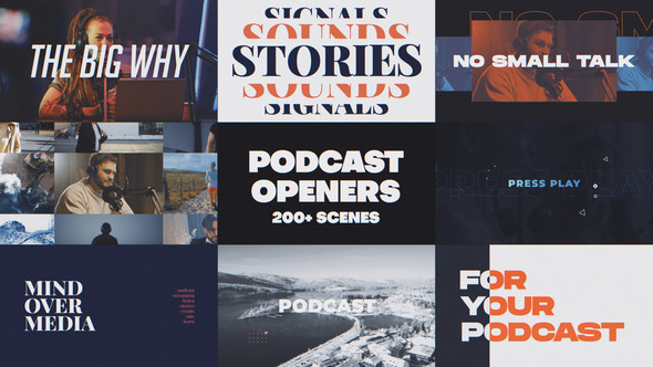 Podcast Product Promo template preview