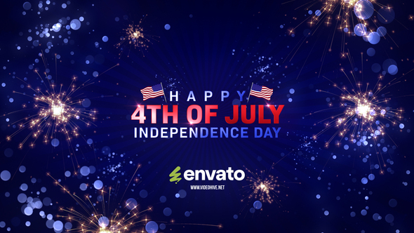 July 4th Wishes Openers template preview