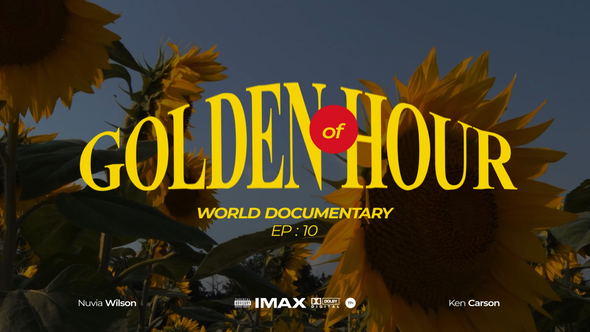 Dynamic Movie Titles Titles template preview